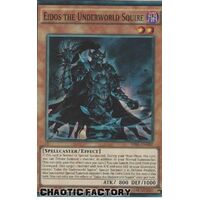 SR01-EN002 Eidos the Underworld Squire Super Rare 1st Edition NM