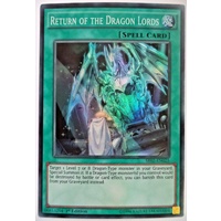 Return of The Dragon Lords SR02-EN025 Super Rare 1st Edition NM