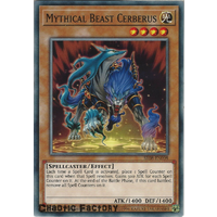 Yugioh SR08-EN008 Mythical Beast Cerberus Common 1st Edition NM