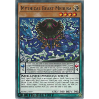 Yugioh SR08-EN009 Mythical Beast Medusa Common 1st Edition NM