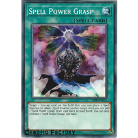 Yugioh SR08-EN025 Spell Power Grasp Common 1st Edition NM