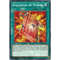 Yugioh SR08-EN028 Spellbook of Power Common 1st Edition NM