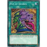 SR08-EN034 Pot of Desires Common 1st Edition NM