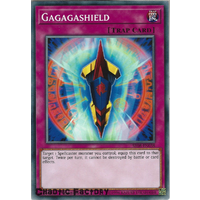 Yugioh SR08-EN038 Gagagashield Common 1st Edition NM