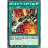 SR10-EN025 Machina Armored Unit Common 1st Edition NM