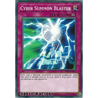 SR10-EN035 Cyber Summon Blaster Common 1st Edition NM