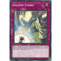 SR10-EN039 Solemn Strike Common 1st Edition NM