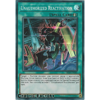 SR10-EN041 Unauthorized Reactivation Super Rare 1st Edition NM