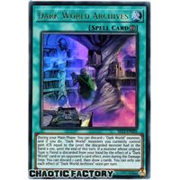 SR13-EN026 Dark World Archives Ultra Rare 1st Edition NM