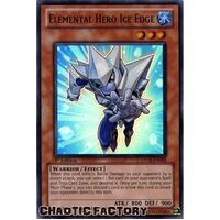 Elemental Hero Ice Edge - STOR-EN098 - Super Rare 1st Edition NM