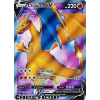 Charizard V SWSH050 - Ultra Rare Champion's Path SEALED FULL ART Promo NM