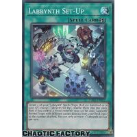 TAMA-EN022 Labrynth Set-Up Super Rare 1st Edition NM