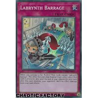 TAMA-EN025 Labrynth Barrage Super Rare 1st Edition NM
