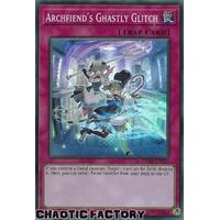 TAMA-EN026 Archfiend's Ghastly Glitch Super Rare 1st Edition NM