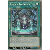 Collectors Rare TAMA-EN027 Runick Fountain 1st Edition NM