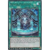 TAMA-EN027 Runick Fountain Ultra Rare 1st Edition NM