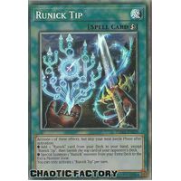 COLLECTORS RARE TAMA-EN029 Runick Tip 1st Edition NM