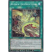 TAMA-EN031 Runick Destruction Super Rare 1st Edition NM