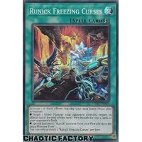 TAMA-EN033 Runick Freezing Curses Super Rare 1st Edition NM