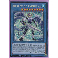 Yugioh Nekroz of Trishula THSF-EN015 Secret rare UNL Edition NM