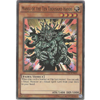 Yugioh THSF-EN033 - Manju of the Ten Thousand Hands - Unlimited edition SUPER RARE NM