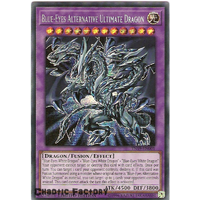 TN19-EN001 Blue-Eyes Alternative Ultimate Dragon Prismatic Secret Rare Limited Edition LP