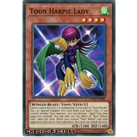 TOCH-EN002 Toon Harpie Lady Super Rare 1st Edition NM