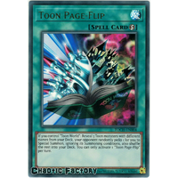 TOCH-EN004 Toon Page-Flip Ultra Rare 1st Edition NM