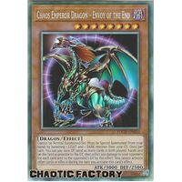 Chaos Emperor Dragon - Envoy of The End TOCH-EN030 Collectors Rare Unlimited Edition NM