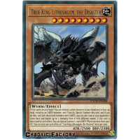 TOCH-EN038 True King Lithosagym, the Disaster Rare 1st Edition NM