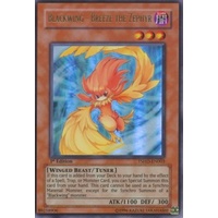 Yugioh Blackwing - Breeze the Zephyr - TSHD-EN003 - Ultra Rare 1st Edition NM