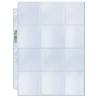 Ultra Pro 12-Pocket Platinum Page with 2-1/4" X 2-1/2" Pockets 100 ct.