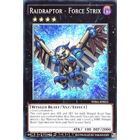 Raidraptor - Force Strix  WIRA-EN022  1st Edition Secret Rare NM