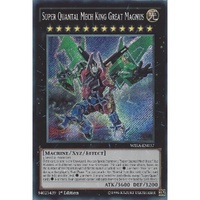 WIRA-EN037 Super Quantal Mech King Great Magnus Secret 1st Edition NM 