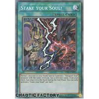 COLLECTORS RARE WISU-EN023 Stake Your Soul! 1st Edition NM