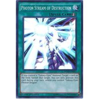 Photon Stream of Destruction - WSUP-EN011 - Super Rare 1st Edition NM