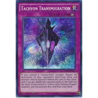 Tachyon Transmigration - WSUP-EN012 - Prismatic Secret Rare 1st Edition NM