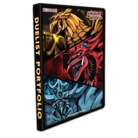 YU-GI-OH! ACCESSORIES Duelist 9-Pocket Portfolio/Binder - Egyptian Gods