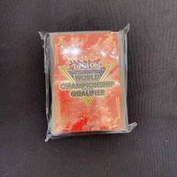 Yu-gi-oh! WCQ New sleeves 2025 World Championship Qualifier | Official konami (RED)