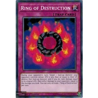 Yugioh YS17-EN036 Ring of Destruction Common 1st Edition
