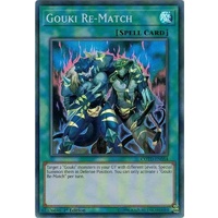 Yugioh COTD-EN054 Gouki Re-Match Super rare