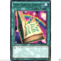 YUGIOH DPBC-EN047 - Toon Table of Contents - 1st edition Rare