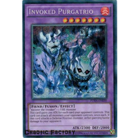 Yugioh Invoked Purgatrio FUEN-EN030 1st Edition Secret Rare Near Mint