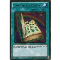 Toon Table of Contents - GLD4-EN039 - Gold Rare