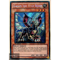 Yugioh Gallis the Star Beast - LCGX-EN041 - Secret Rare 1st Edition NM EU Print