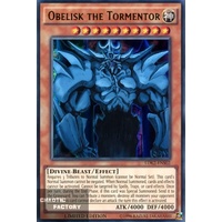Yugioh Obelisk the Tormentor - LDK2-ENS02 - Ultra Rare Limited Edition NM God Card