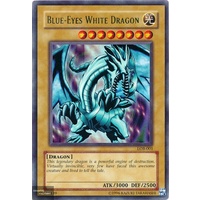 Yugioh Blue-Eyes White Dragon - LOB-001 - Ultra Rare Unlimited NM