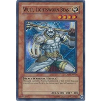 Yugioh Wulf, Lightsworn Beast - LODT-EN023 - Super Rare NM Unlimited