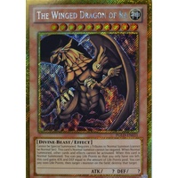 Yugioh PGLD-EN031 The Winged Dragon of RA Unlimited Edition Gold Secret