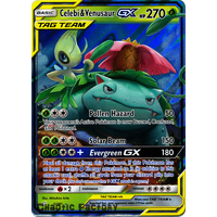 Pokemon TCG Celebi & Venusaur GX - 1/181 - Ultra Rare